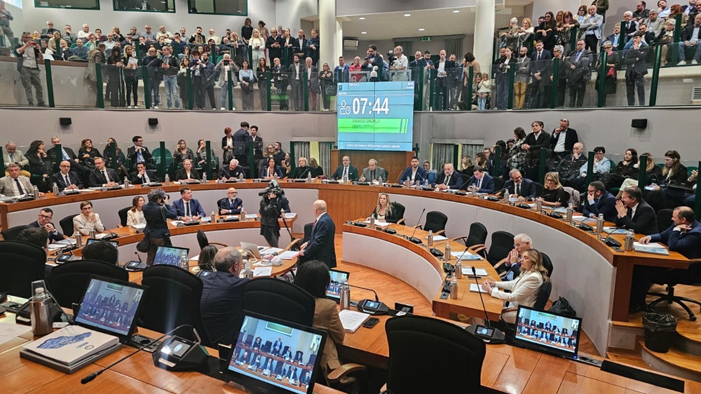 Ancona. La nuova assemblea legislativa delle Marche.