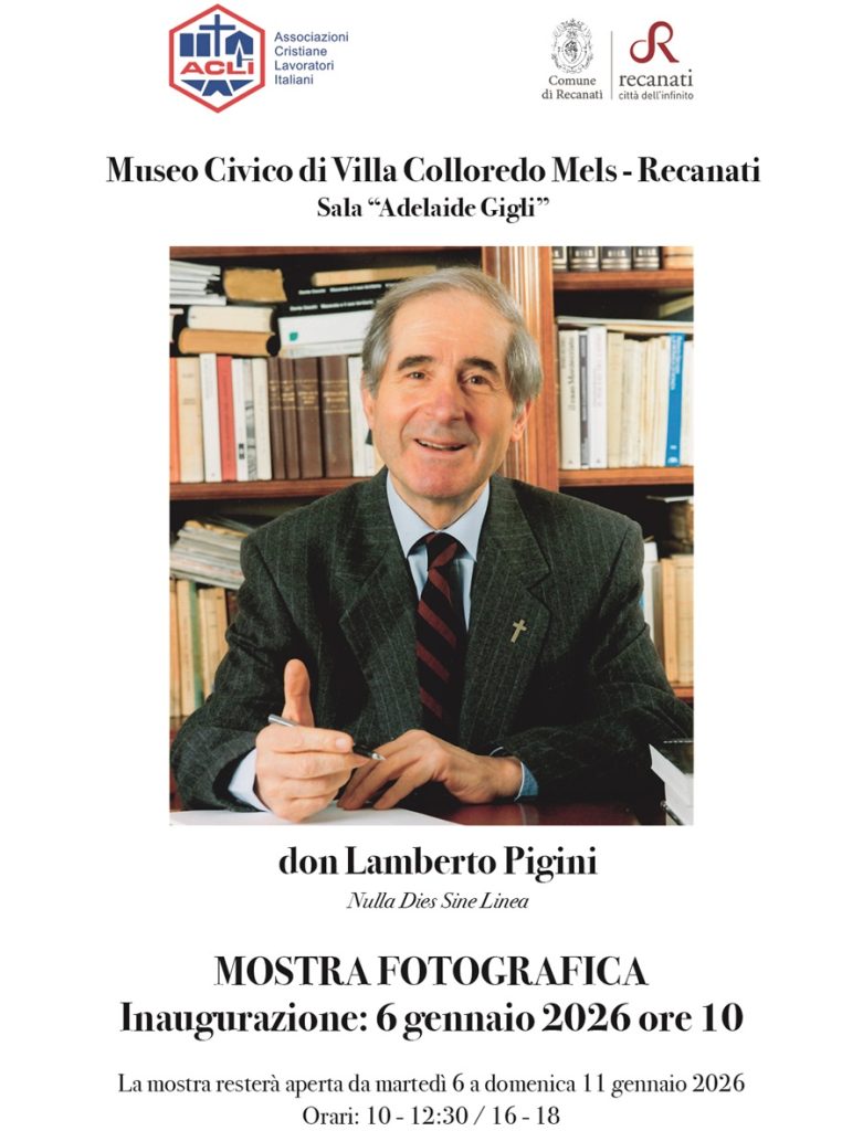 “Nulla dies sine linea”: mostra fotografica in memoria di Don Lamberto Pigini