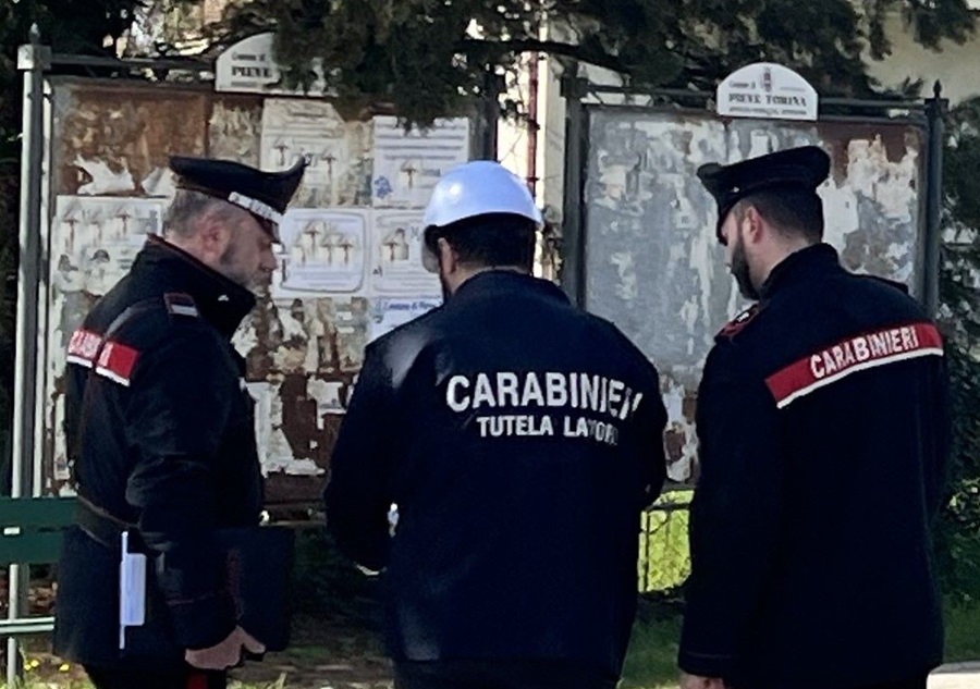 Compagnia Carabinieri di Camerino: controlli nei cantieri della ricostruzione post-sisma, quattro persone denunciate