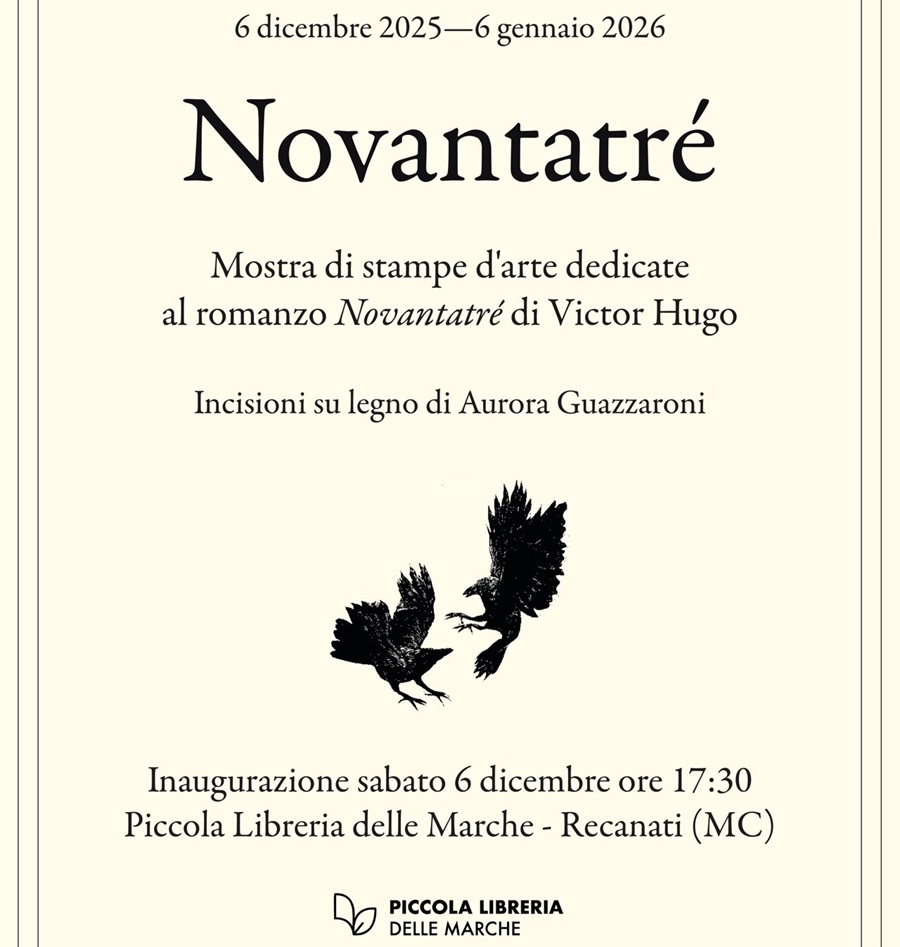 “Novantatré”: xilografie di Aurora Guazzaroni ispirate al romanzo di Victor Hugo a Recanati
