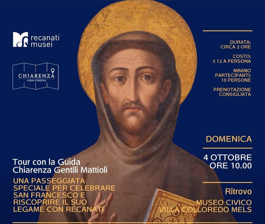 Itinerario sulle tracce di San Francesco a Recanati