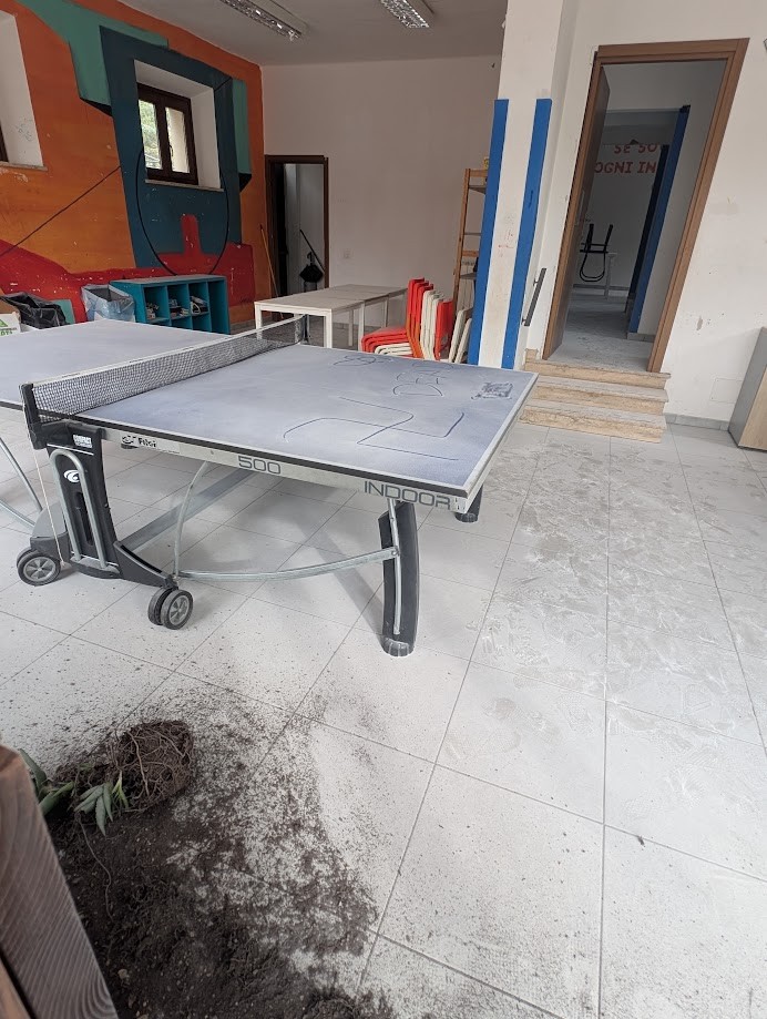 Centro Fonti San Lorenzo dopo l'irruzione